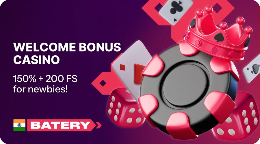 Welcome Package for Indian Casino Players at Batery
